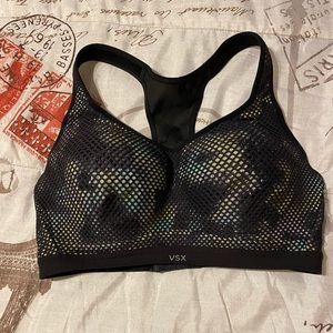 VSX Sports Bra Multi Color Mesh SZ 36DD